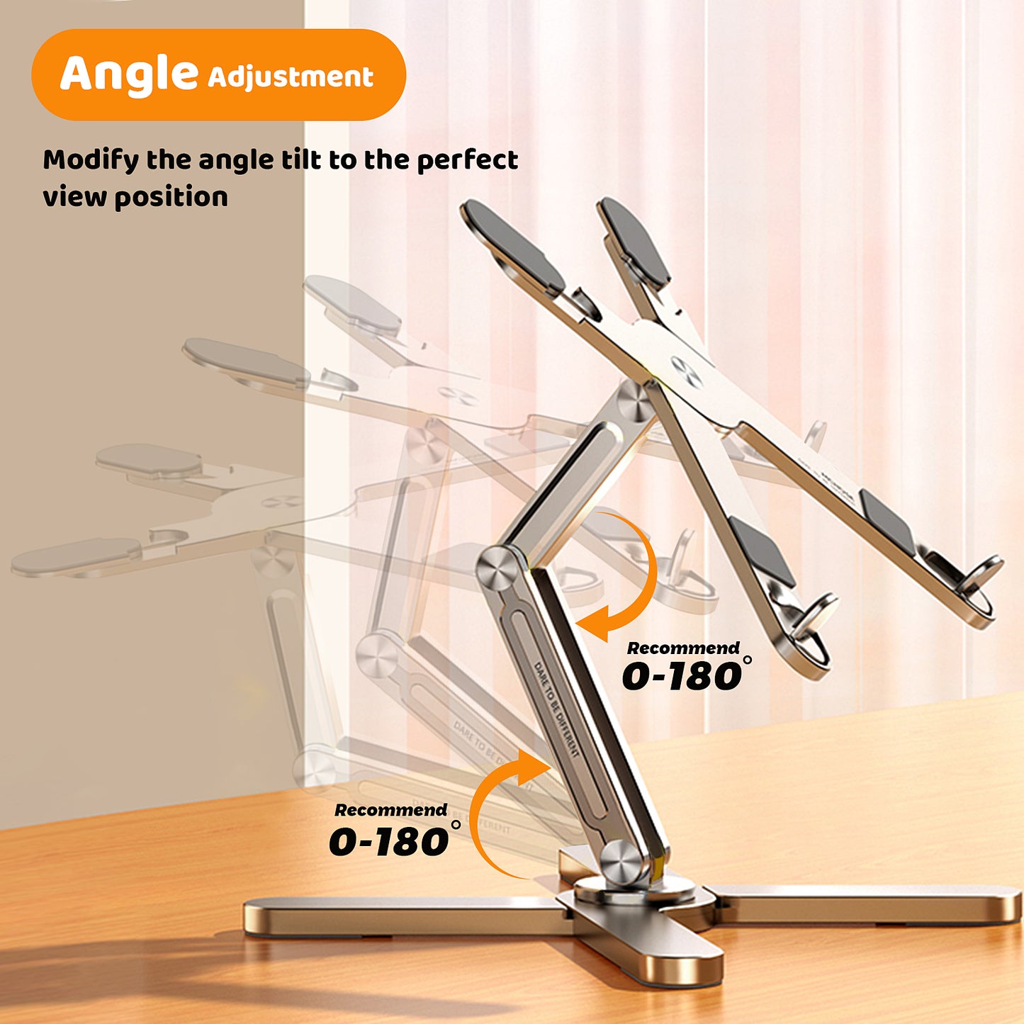 Moallia Laptop Stand with 360 Rotating Base