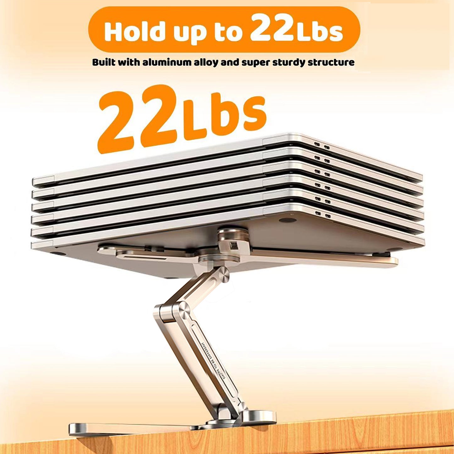 Moallia Laptop Stand with 360 Rotating Base