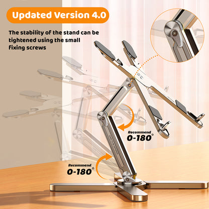 Moallia Laptop Stand with 360 Rotating Base