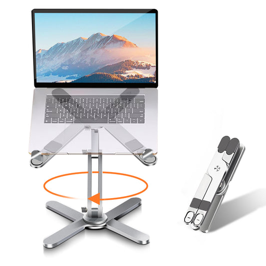 Moallia Laptop Stand with 360 Rotating Base